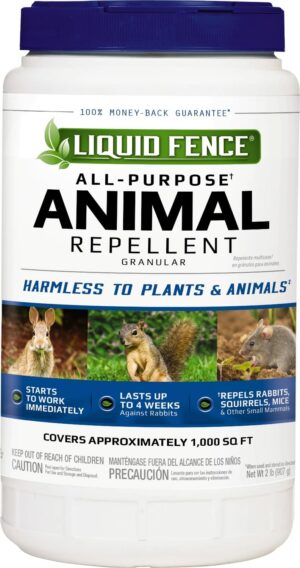 Liquid Fence Animal Repellent Granules For All Animals