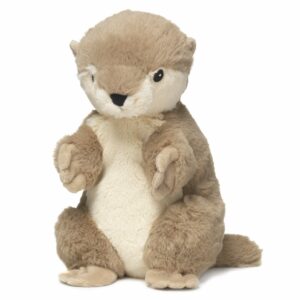 Warmies Otter Stuffed Animals Brown