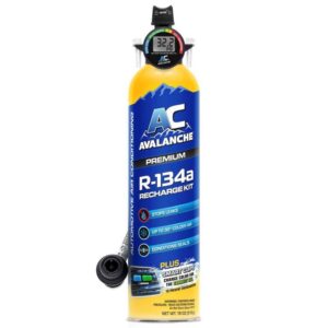 AC Avalanche R134a Refrigerant Recharge Kit