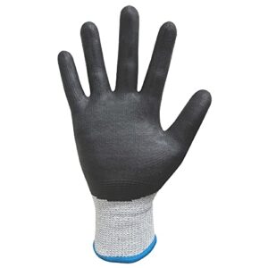 Grease Monkey Cut Resistant Black/Gray Gloves Medium 25561-26 - Image 2