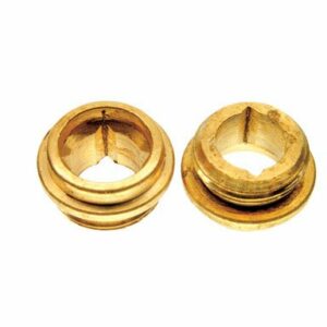 Danco For Universal Rundle 17/32 in. - 24 Brass Faucet Seat 2-Pack